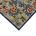 thumbnail image 5 of Liora Manne Frontporch Flora Bee Indoor Outdoor Rug Multi/Natural, 5 of 5