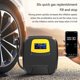 thumbnail image 3 of Tire Inflator Portable Air Compressor, 120PSI Portable Air Pump for Car Tires Portable Electric Air Pump for Motor Bike, 3 of 5