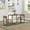Rustic Brown, variant on GVN Kitchen Dining Sets,Kitchen Table Sets,3 Piece Dining Table Set for 2, Modern Kitchen Table and Chairs, Light Wood Grain