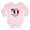Petal Pink, variant on CafePress - Half Italian Body Suit - Long Sleeve Cotton Baby Bodysuit