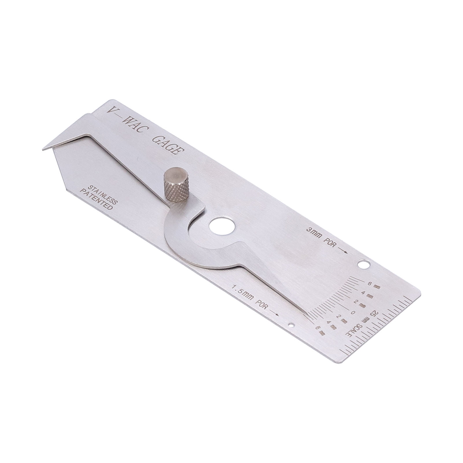 Porosity Ruler Undercut Gauge Stainless Steel Welding Ruler Inspection Tool for Crown ...