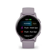 Garmin vivoactive 5, Health and Fitness GPS Smartwatch, AMOLED Display, Up To 11 Days Of Battery, Orchid