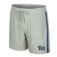 thumbnail image 2 of Men's Colosseum Gray Pitt Panthers Mac Shorts, 2 of 3