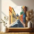 thumbnail image 6 of Colorful Mexican Street Scene Canvas Art/Wall Art， Perfect for Living Room， Bedroom， Office， Dining Room， and Hallway Decoration., 6 of 8