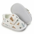 thumbnail image 5 of GUOBIOZIY Toddler Squeaky Shoes Baby Boy Girl First-Walking Sneakers Soft Sole Little Kid shoeï¼Light Gray,6-12 Mï¼, 5 of 6