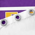 thumbnail image 3 of Erosebridal Ball Game Football Curtains for Living Room,Purple Golden Curtains and Drapes (42x84),Sport Theme Decor(Minnesota), 3 of 6