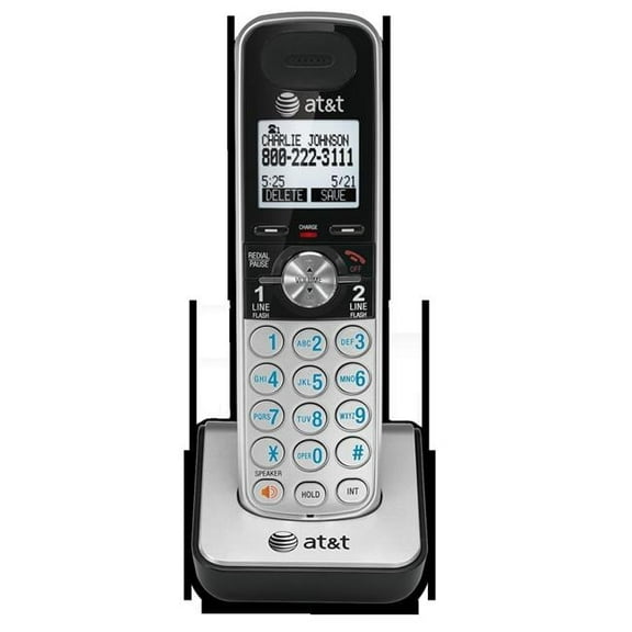 Accessory Handset For TL88xx2 - Black with Silver