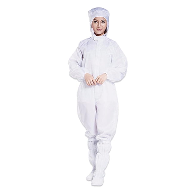 de protección desechable empaquetado individualmente con puños elásticos, capucha adjunta y botas DYNWAVEMX Trajes de overoles
