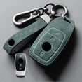 thumbnail image 4 of Car Key Fob Cover Case Protector Suede Leather Car Key Fob Case Cover For Mercedes Benz A B C E S G GLA GLB GLC, 4 of 6