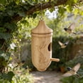 thumbnail image 7 of Natural Wood Hanging Birdhouse for Backyard Small Birds – Weather-Resistant Outdoor Nesting Box with Easy Hang & Clean Design for Garden Bird Shelter and Decoration, 7 of 7