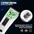 thumbnail image 5 of Dog Clipper - Professional 3 Modes Dog and Cat Clipper for Long and Thick Hair, Cordless Rechargeable Electric Clipper with 2200mAh Battery, 5 of 5