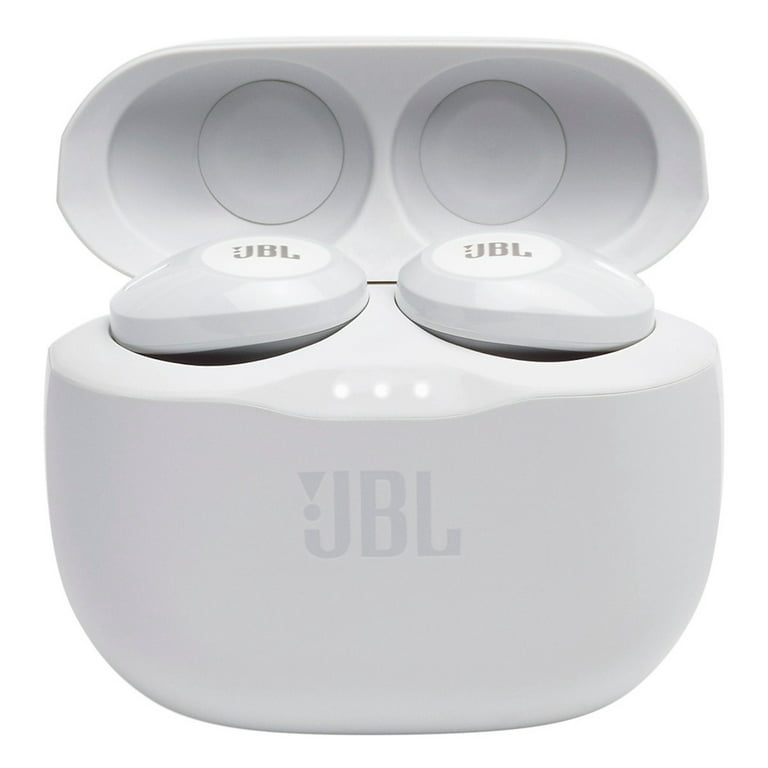inflation Tigge Beskæftiget JBL Bluetooth True Wireless Headphones with Charging Case, White, 125TWS -  Walmart.com
