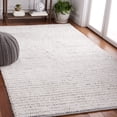 thumbnail image 2 of SAFAVIEH Martha Stewart Natura Striped Area Rug, Ivory/Light Grey, 5' x 8', 2 of 10