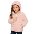 thumbnail image 6 of KAUOD Girls Winter Puffer Coats Quilted Windproof Hooded down Jackets Kids Zip up Waterproof Lightweight Outwear with Pockets, 6 of 9