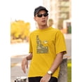 thumbnail image 2 of Idaho State Tourist Map T-Shirt Men -Image by Shutterstock, Male 5X-Large, 2 of 4