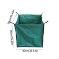 thumbnail image 3 of Heavy Duty Home and Yard Bags 190 Gallon Reusable Self-Standing Lawn and Leaf Bags Garbage Can with Reinforced Handles, Green, 3 of 6