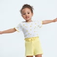 thumbnail image 3 of Gerber Baby and Toddler Girls Pull-On Knit Shorts, 3 Pack, Sizes 0-3 Months - 5T, 3 of 8