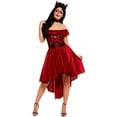 thumbnail image 2 of Smiffys Womens Devil Day Of The Dead Costume Set, 2 of 4