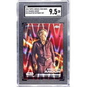 Graded 2024 Topps Chrome Star Wars Maarva Andor #13 Red Raywave Refractor SGC 9.5