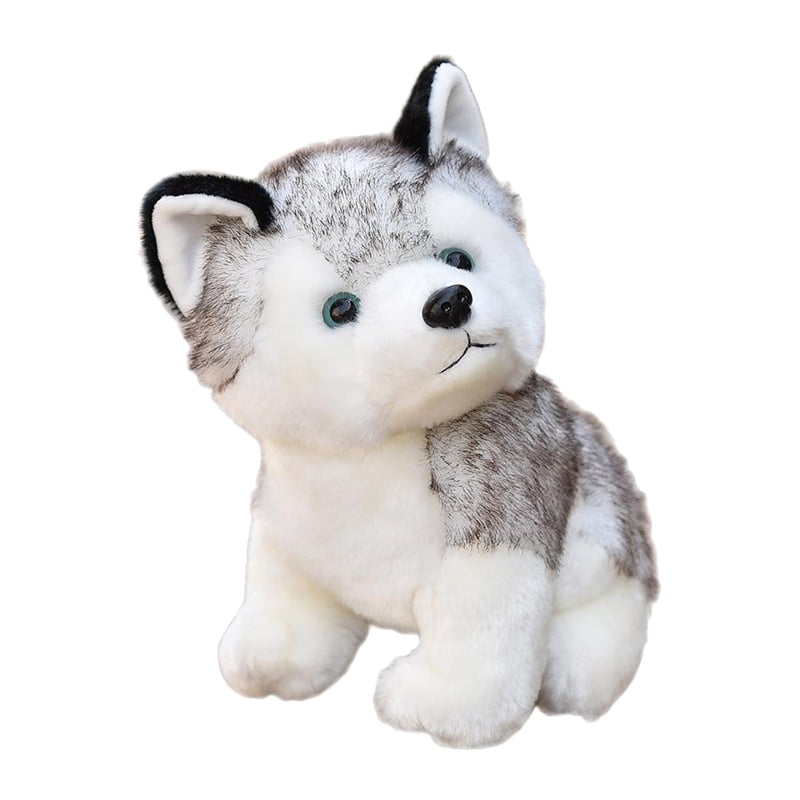 Plush Doll Soft Toy Stuffed Animal Cute Husky Dog Baby Kids Toys Pet Gift 