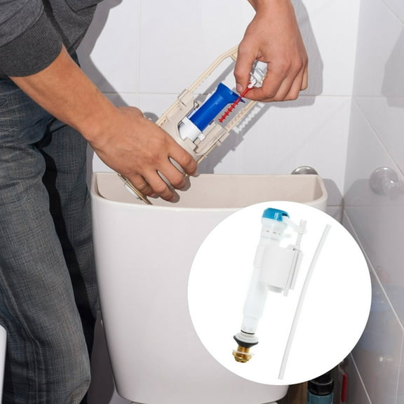 AURARMLET Assorted Color Toilet Fill Valve Replacement Kit Smooth Drainage Easy Install