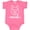 Hot Pink, variant on Inktastic Husky Sled Dog Mush Boys or Girls Baby Bodysuit
