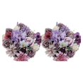 thumbnail image 1 of Wweixi Whimsical Blooms Low Maintenance Artificial Flower Collection Realistic purple LH001 2Set, 1 of 6