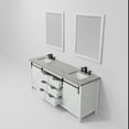thumbnail image 5 of Lexora Home Marsyas 80" Quartz Top Double Vanity in White, 5 of 8