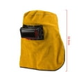 thumbnail image 2 of Welding Mask Welder Hood Heat Resistant Leather Helmet with Filter Lens Neck Eye Face Protection Welder Safety Accessories ,Durable Material, 2 of 7