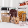 thumbnail image 5 of Nuevas latas de plástico cuadradas selladas para alimentos, latas de almacenamiento para granos de café de calidad alimentaria, caja de almacenamiento, 5 of 5