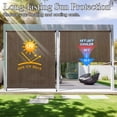 thumbnail image 5 of Jane Stone Outdoor Roller Shades 8'W x6'H Cordless Roll Up Blinds with Valance, Exterior Shade Cloth Roll for Patio Porch Pergola,Mocha, 5 of 7