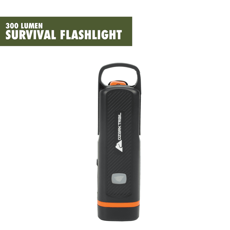 300 Lumen Emergency LED Flashlight, Hand Crank photo 7