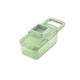thumbnail image 2 of Multifunctional Grater Vegetable Chopper with Container Six Cutting Tools Round Design Non-Stick & Dishwasher Safe for Easy Cleaning for Professional Chefs & Home Kitchens Sopatenor, 2 of 7