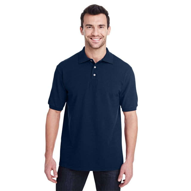 Jerzees Adult 6.5 oz. Premium 100% Ringspun Cotton Piqué Polo - 443MR