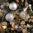 thumbnail image 4 of Vickerman 6" Silver 4-Finish Ball Ornament Assortment, 4 per Box, 4 of 5