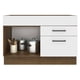 thumbnail image 3 of Mueble de Cocina Para Tarja Madesa Agata 1 Puerta y 2 Cajones Marrón Blanco, 3 of 5