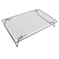 thumbnail image 2 of Cooling Racks for Baking, 16.93x11.02x2.76inch Iron Wire  Rack Nonstick Baking Rack & Cooking Rack, Oven Safe for Cooking, Roasting, Grilling, Baking Supplies, 2 of 8