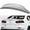Painted White, variant on Stay Tuned Performance For 2008-2017 Mitsubishi Lancer EVO 10 Painted Black Rear Trunk Duck Lid Spoiler