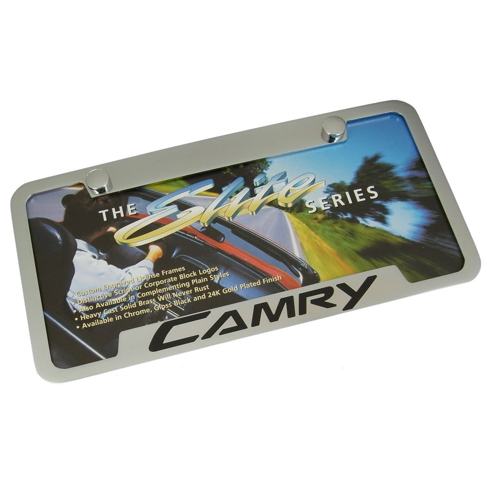Toyota Camry License Plate Frame (Chrome)