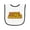 White and Black, variant on Inktastic These Fools Put My Cape on Backwards® Yellow Red Baby Terry Cloth Bib