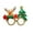 B, variant on Christmas Glasses, Fun Holiday Eyeglass Frames for Dress Up clothess, Novelty Party Accessories for s Christmas Gifts(A)