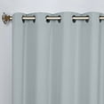 thumbnail image 2 of Superior Blackout Solid Light Filtering Grommet Curtain Panel Set, 52"X 120", Stone Blue, 2 of 8