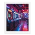 thumbnail image 5 of Paint by Numbers Kit for Adults, Retro Arcade Neon Glow Paint by Numbers, Easy Paint by Numbers Kit for Adults Beginner, DIY Adult Paint by Number Kits on Canvas, Home Decor, 5 of 7