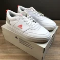 thumbnail image 3 of Ad-id-as Park Street Shoes White Red Sneakers Tennis New Men’s Size 11 ID5580, 3 of 6