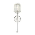 thumbnail image 3 of Polished Nickel One Light Wall Sconce from the Garnet Collection, 3 of 5