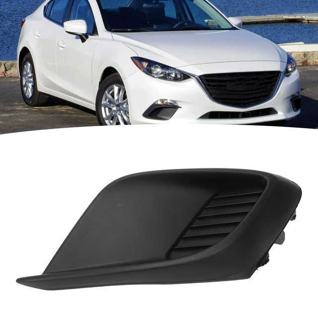 SCRATCH FRONT BUMPER FOG LIGHT COVER FOR 3 GS GT GX 2014-2016