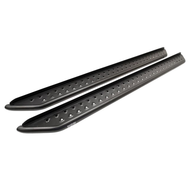 Westin Automotive Running Board 28-32485 Outlaw; Powder Coated; Textured Black; Steel; Unlighted; Rocker Panel Mount