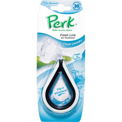 Perk Fresh Link Air Freshener, Clean Laundry