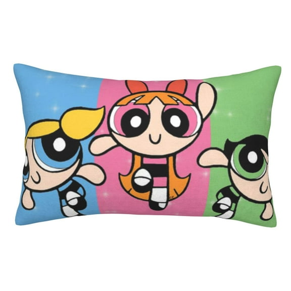 The Powerpuff Girls Pillow Protector Pillow Cases Lightweight Soft Pillowcases Comfortable Pillow Covers 14"X20"