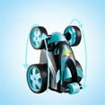 thumbnail image 5 of Remote Control Stunt Car, 360° Flip & Tumbling RC Car with Big Elastic Tires, Cool Night Lights, Dazzling Dance Mode, 90° Walking, Safe & Easy Play for Kids, 5 of 6